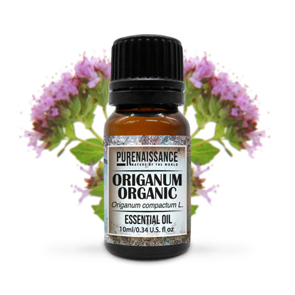 Pure Oregano Essential Oil Purenaissance Therapeutic Grade, Best for Aromatherapy and Diffuser/10ml