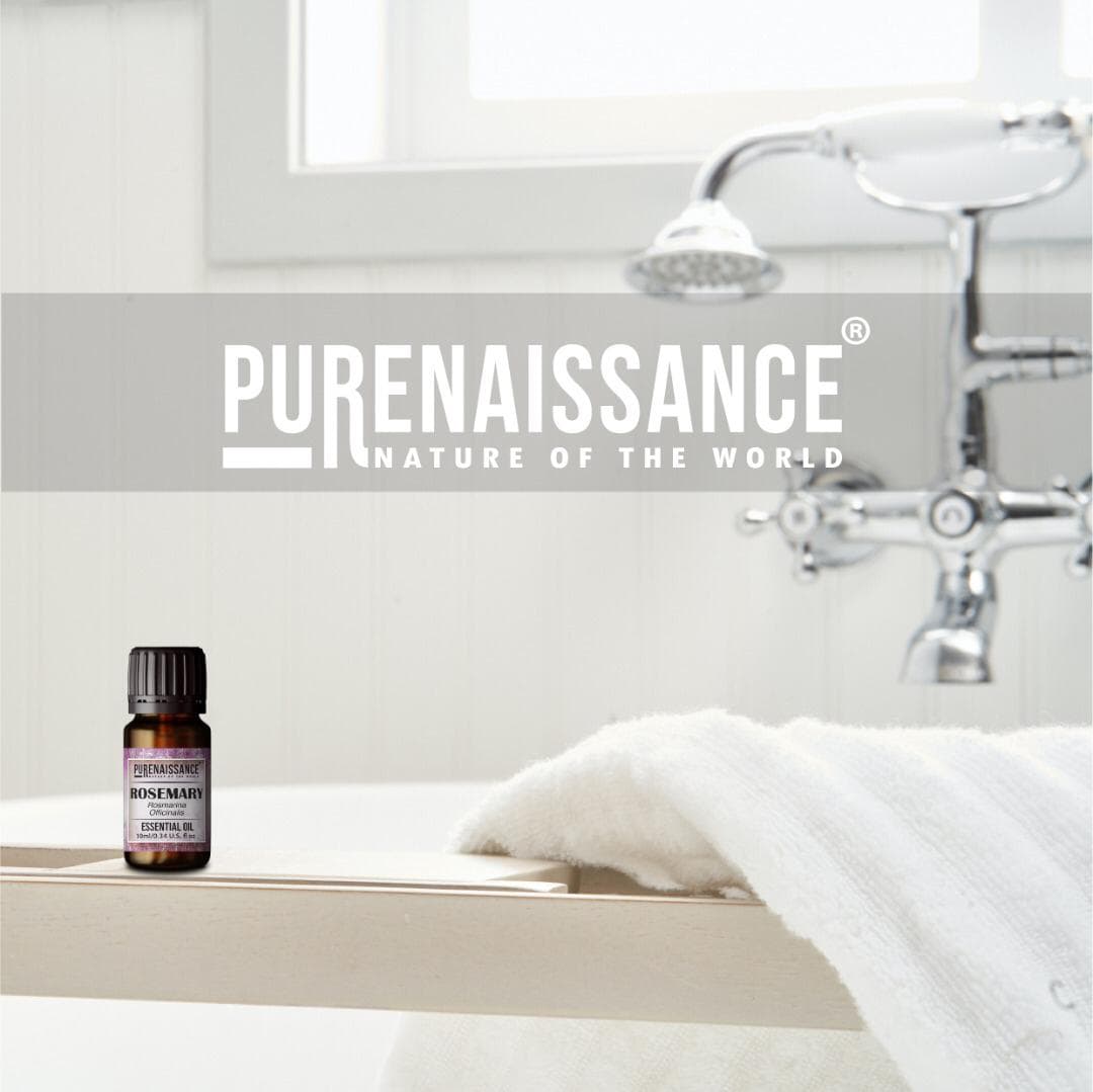 Pure Rosemary Essential Oil Purenaissance Therapeutic Grade for, Best for Aromatherapy and Diffuser /10 ml