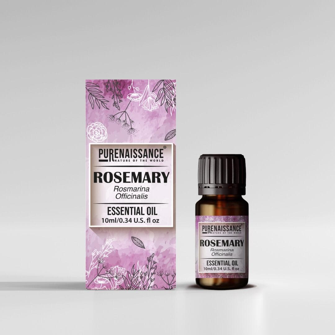 Pure Rosemary Essential Oil Purenaissance Therapeutic Grade for, Best for Aromatherapy and Diffuser /10 ml