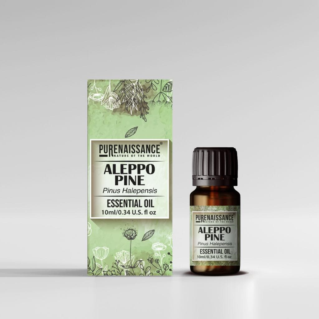 Aleppo Pine Pinus Halepensis Essential Oil Purenaissance Therapeutic Grade . Best for Aromatherapy and Diffuser/10 ml
