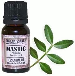 Pure Mastic Pistachio Essential Oil Purenaissance Therapeutic Grade, Best for Aromatherapy and Diffuser/10 ml